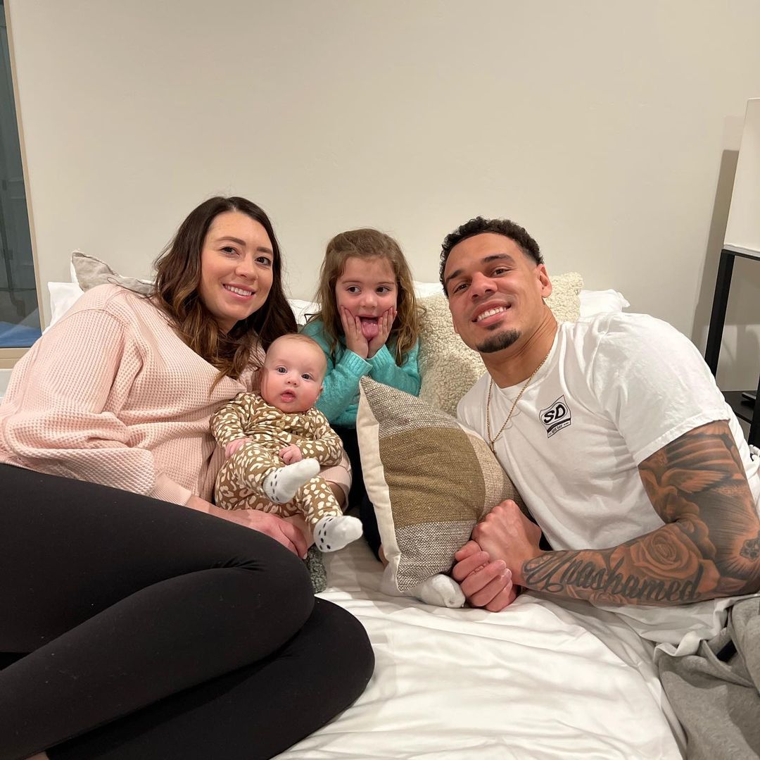 Justin Simmons and Wife Taryn Simmons Are Happy Couple with Two Daughters