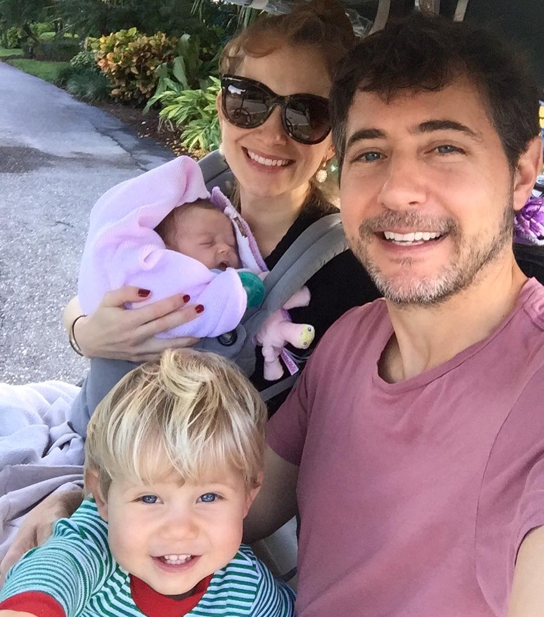 Candace Bailey with her husband Ajay Rosen and their two children
