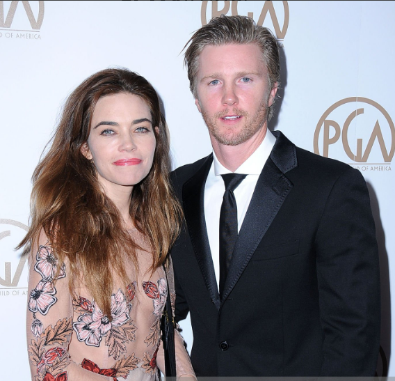 Amelia Heinle and Thad Luckinbill attended the 27th Annual Producers Guild Of America Awards.