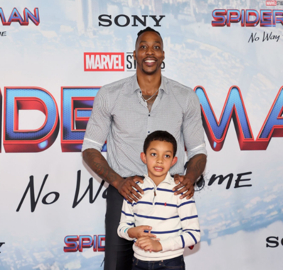 Dwight Howard and his son Braylon Howard attended Spider-Man: No Way Home Los Angeles Premiere in 2021. 
