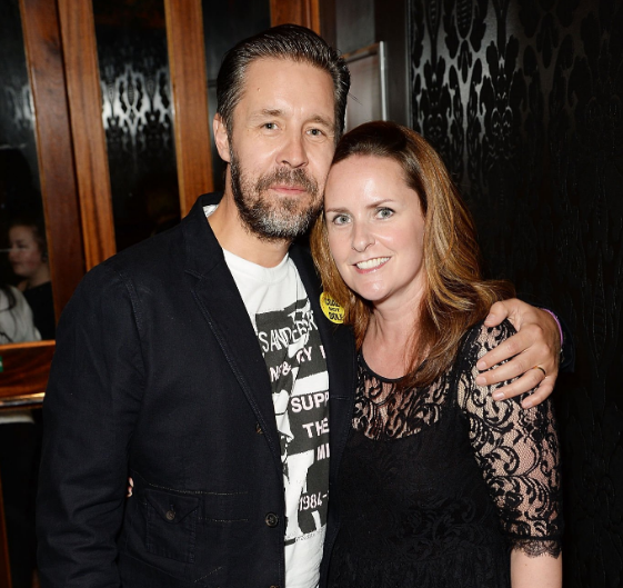 Paddy Considine with his wife Shelly Insley attended an after party for "Pride" at Odeon Camden. 