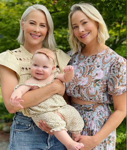 Brittany Daniel and Cynthia Daniel with baby hope (Source: Instagram)