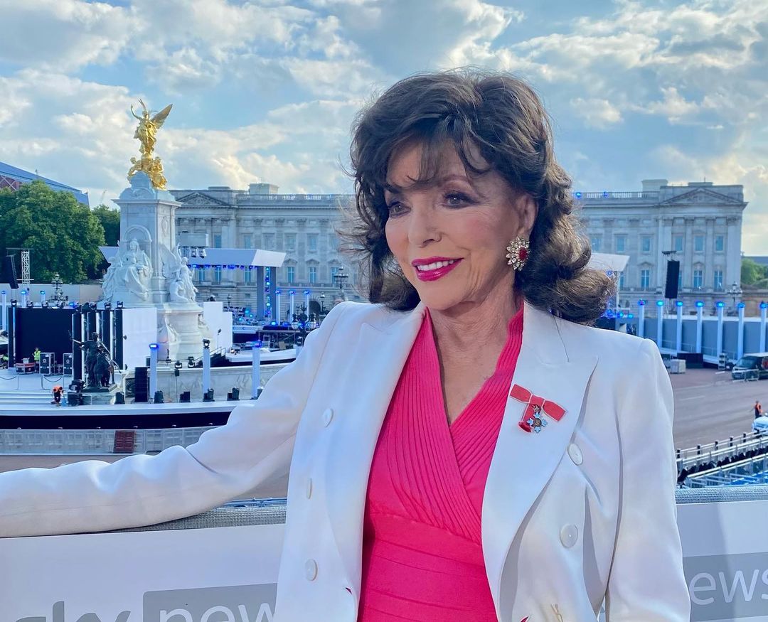 Joan Collins is set to celebrate her 90th birthday in just nine months. 