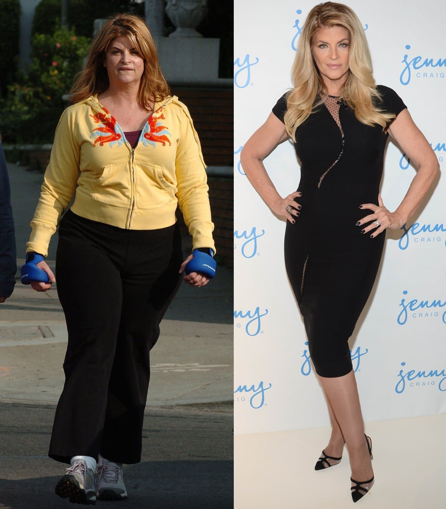 Kirstie Alley lost 50 pounds at the age of 60. 