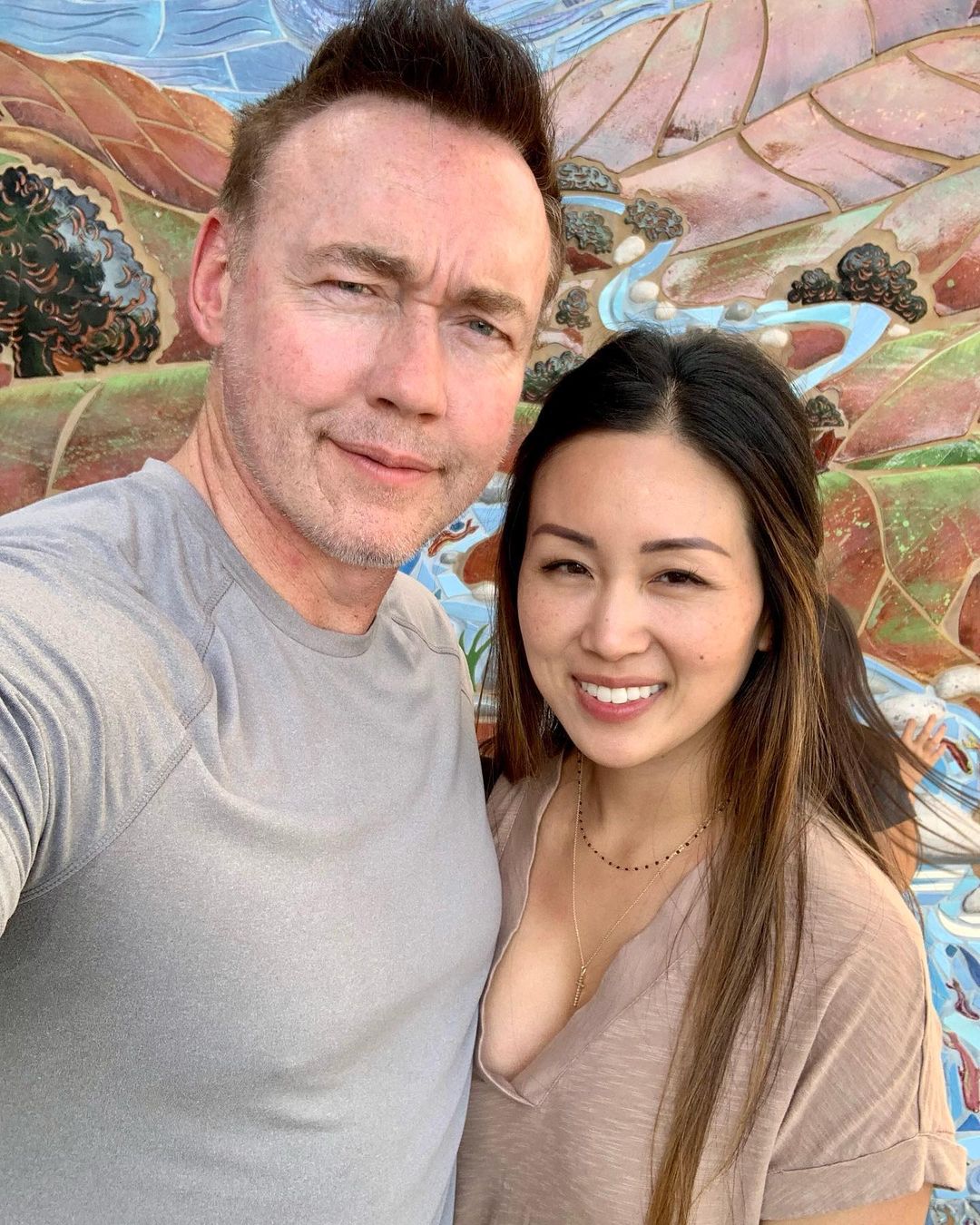 Kevin Durand and Sandra Cho have been together for twelve years. 