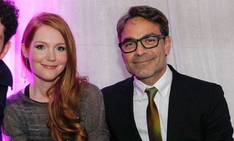 Darby Stanchfield with her husband Joseph Gallegos