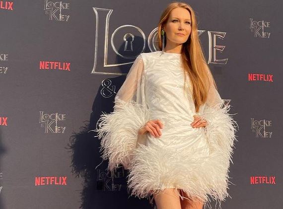 Darby Stanchfield in Locke and Key Premiere event