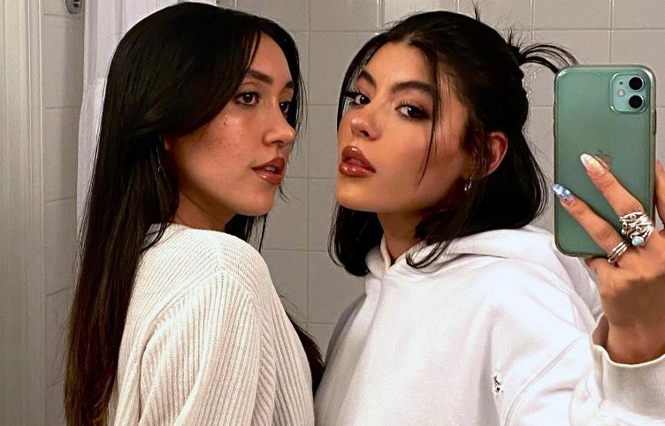 Sabrina Quesada with her sister Nicolle Quesada