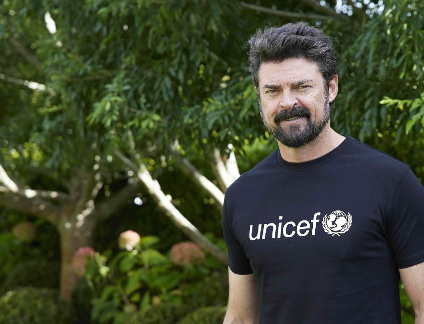 Karl Urban for UNICEF New Zealand.