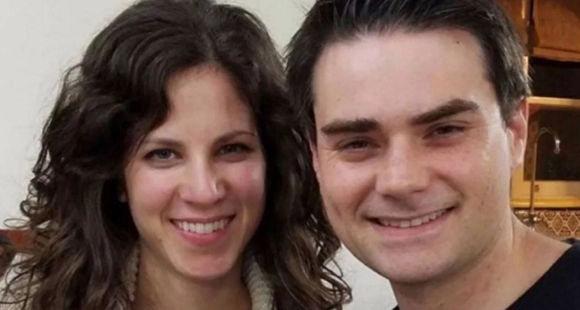 Ben Shapiro with his wife
