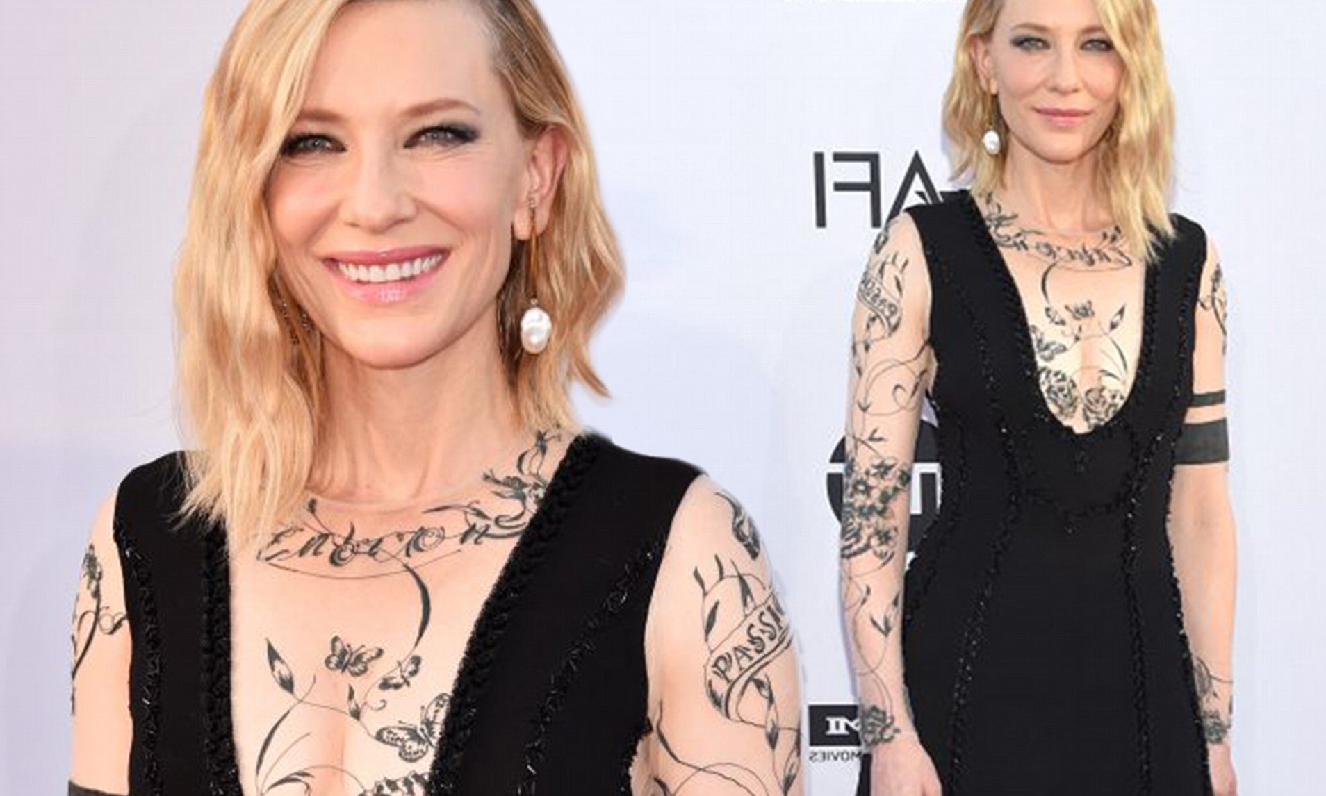 Cate Blanchett surprised everyone with this new look. 