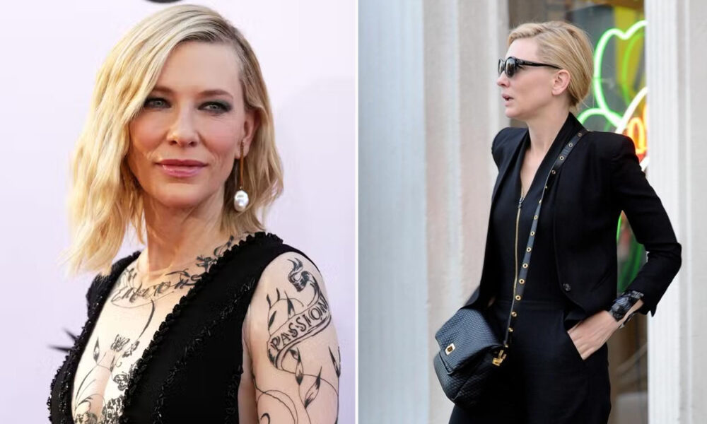 Cate Blanchett Got A Tattoo After Her 2014 Oscars Win  Amy Adams Tagged  Along