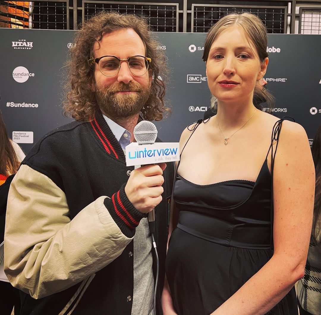 Kyle Mooney Attended the Sundance Film festival with his wife, Kate Lyn Sheil in 2023.