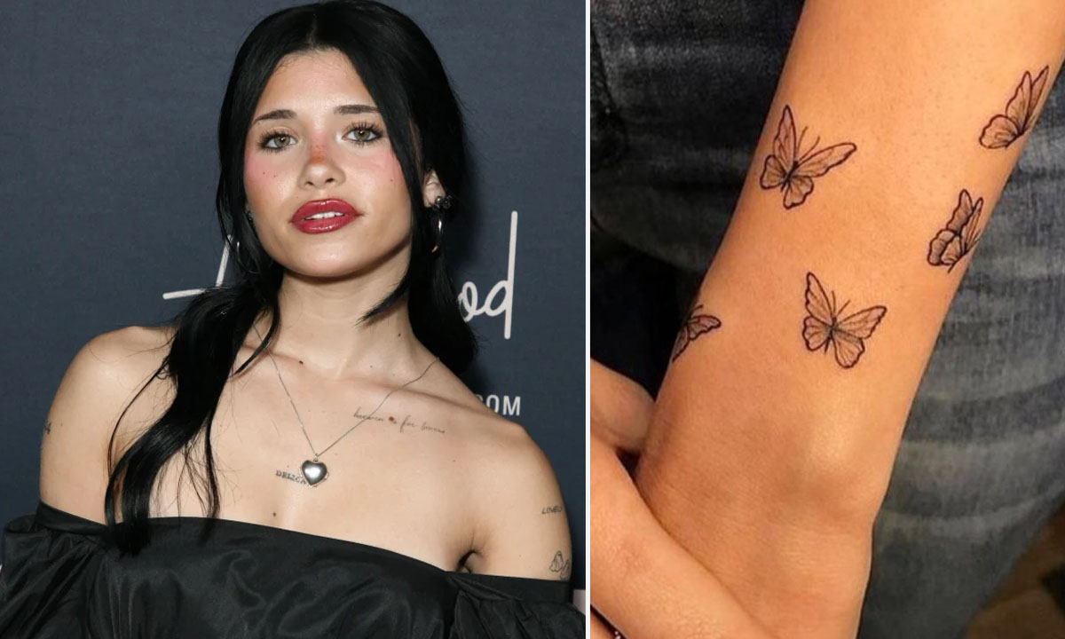 From Butterflies to Skulls: The Meanings behind Nessa Barrett’s Tattoos
