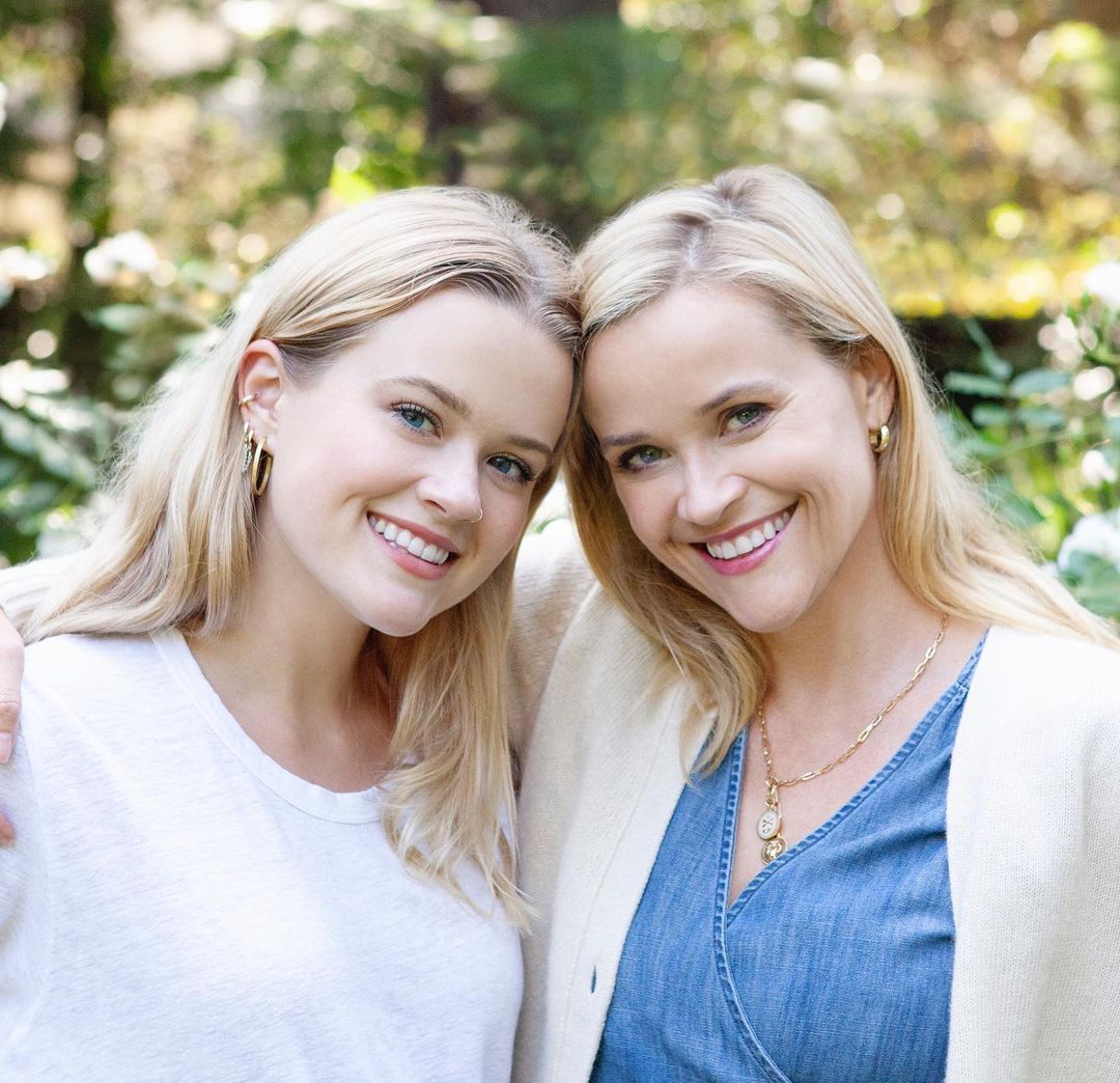 Reese Witherspoon (right) pictured with her 23-year-old old daughter Ava Phillippe