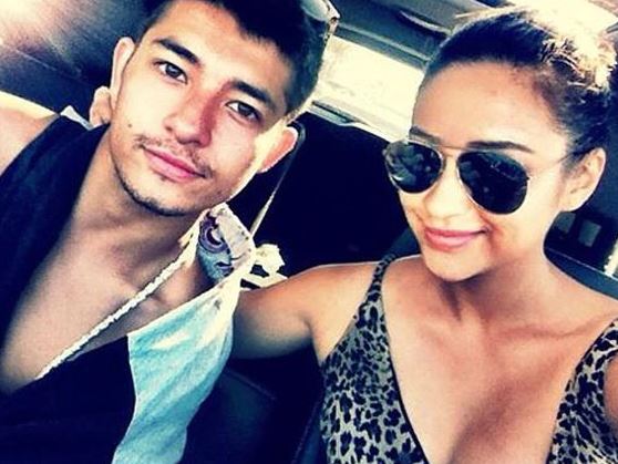 Shay Mitchell with her brother Sean