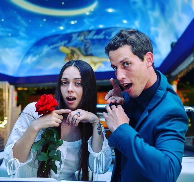 Tony Hinchcliffe announced his marriage on Instagram