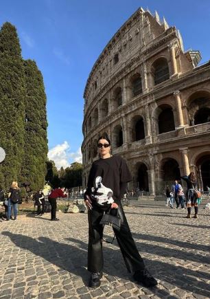Notyourbaeboy in Rome. (Credit: Instagram)