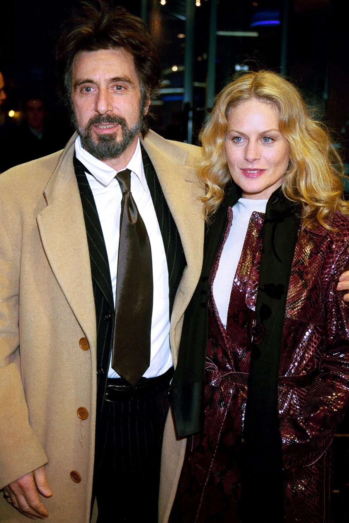 Beverly D'Angelo and Al Pacino when they were a couple.