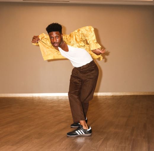 Lamar Johnson during a dance series.