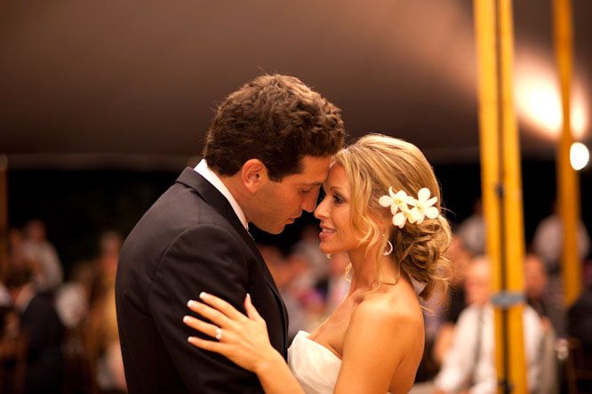 Jon Bernthal and Erin Angle during their wedding.