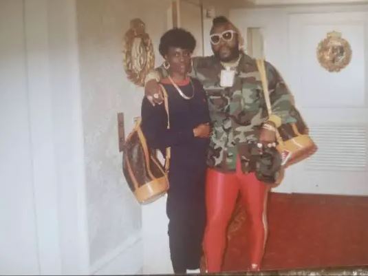 Mr. T with his wife Phillys Clark.