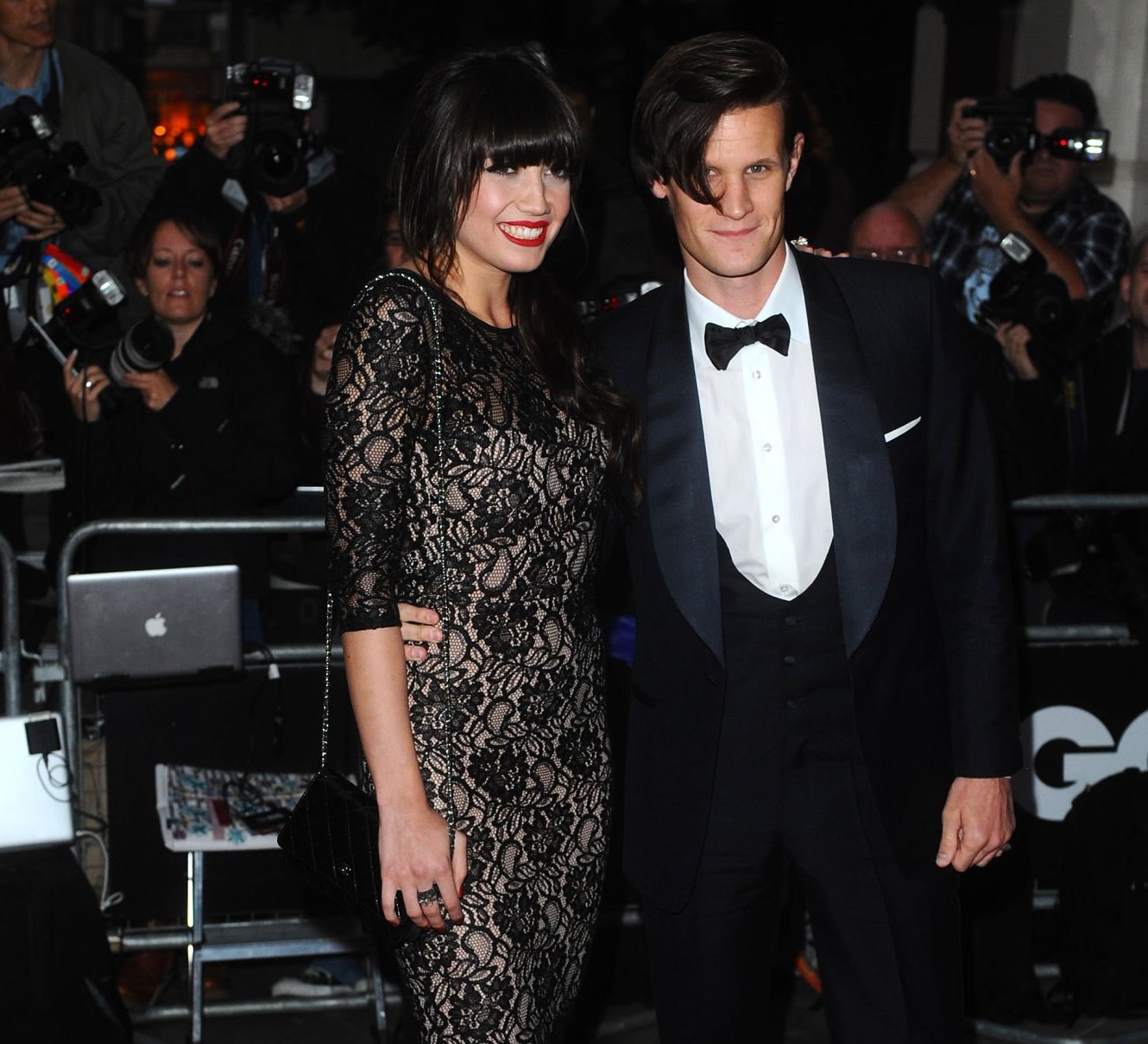 Daisy Lowe and Matt Smith attended the GQ Men Of The Year Awards in 2011.