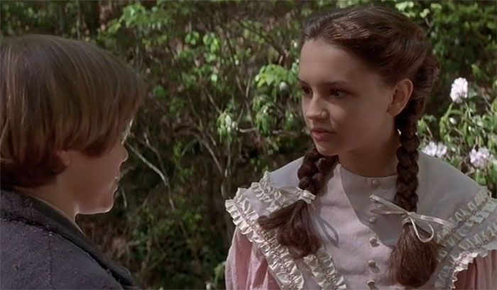Rachael Leigh Cook in Tom and Huck.