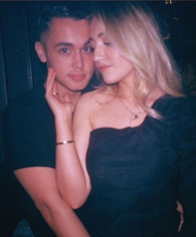 Tilly Keeper posted this picture (now removed) of herself with Shaheen Jafargholi in 2019, on her Instagram