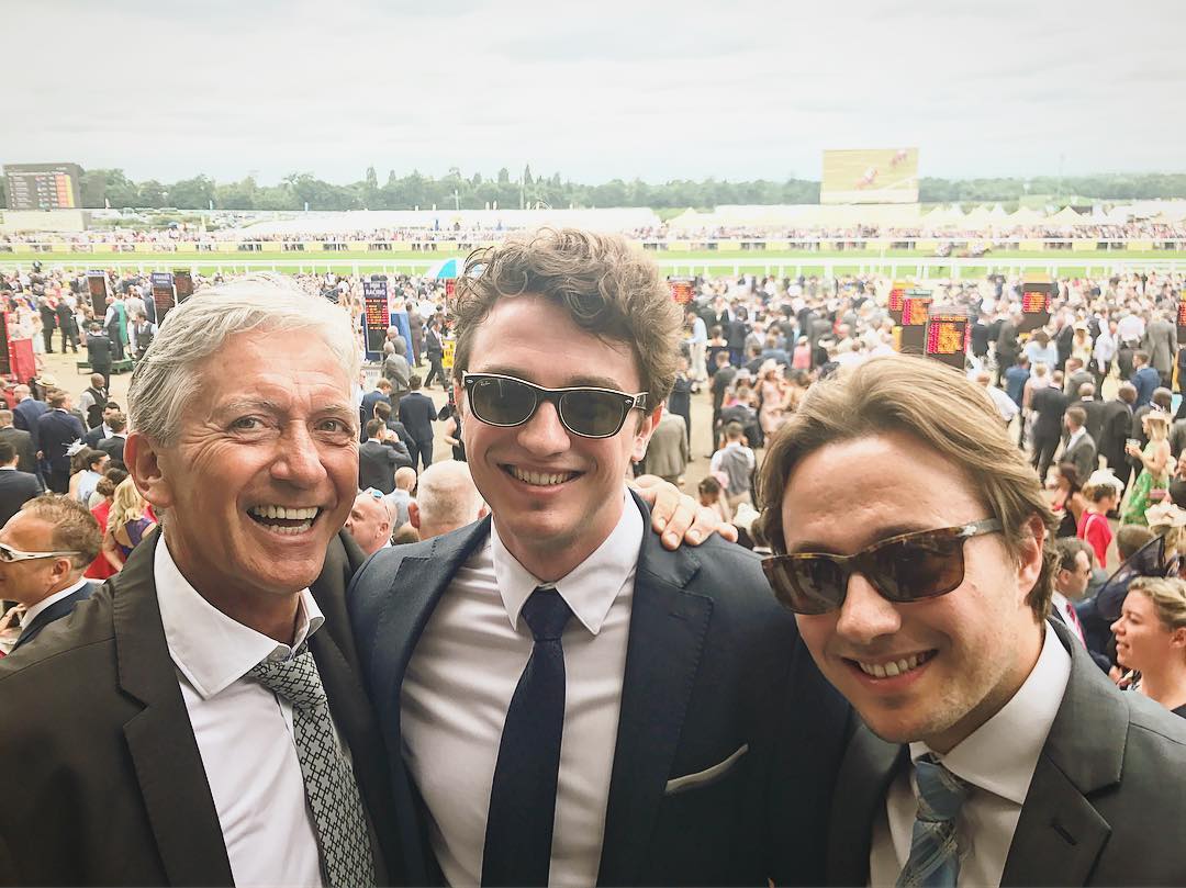 Tilly Keeper's father, Peter Keeper and brothers, Charlie Keeper and Joe Keeper (from Left to Right)