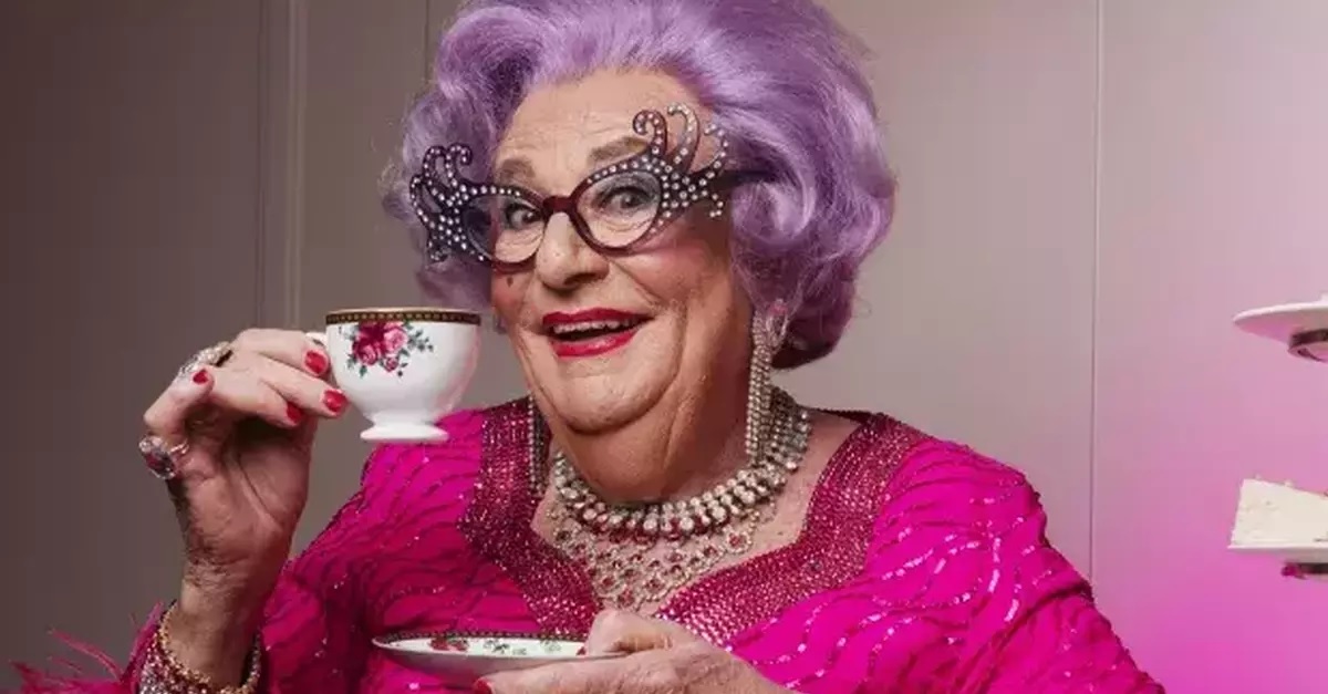 Dame Eda is Barry Humphries' on-stage and television alter ego.