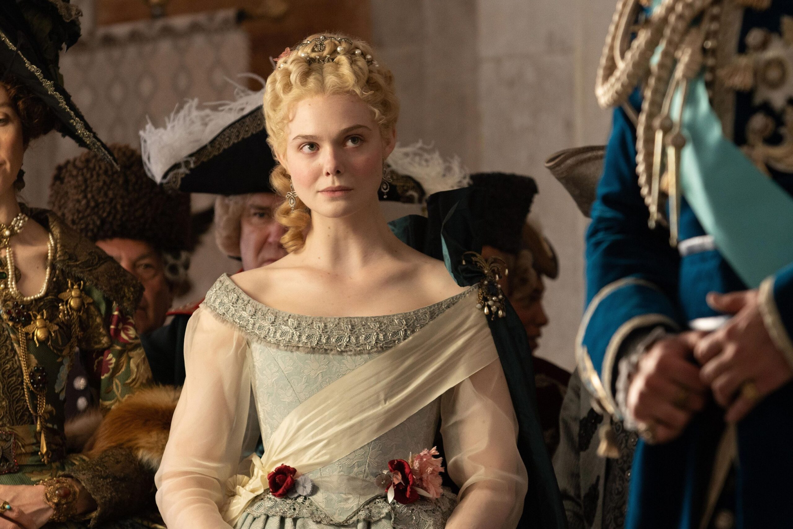 Elle Fanning plays the role of Empress Catherine II in the Hulu Series 'The Great'