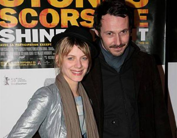 Melanie Laurent with her ex Julien Boisselier 