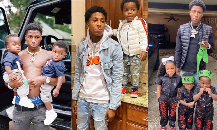 NBA Youngboy has 10 kids with eight women.
