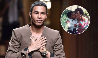 French Designer Olivier Rousteing Was Adopted at the Age of One by His Parents