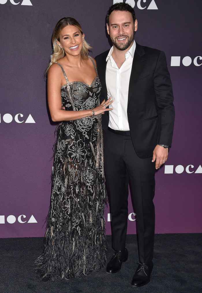 Scooter Braun and his wife in 2018.