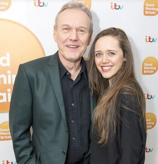 Daisy Head and her father Anthony Head.