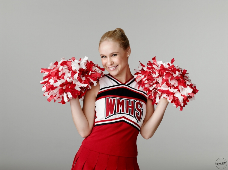 Becca Tobin played cheerleader Kitty Wilde in Glee.