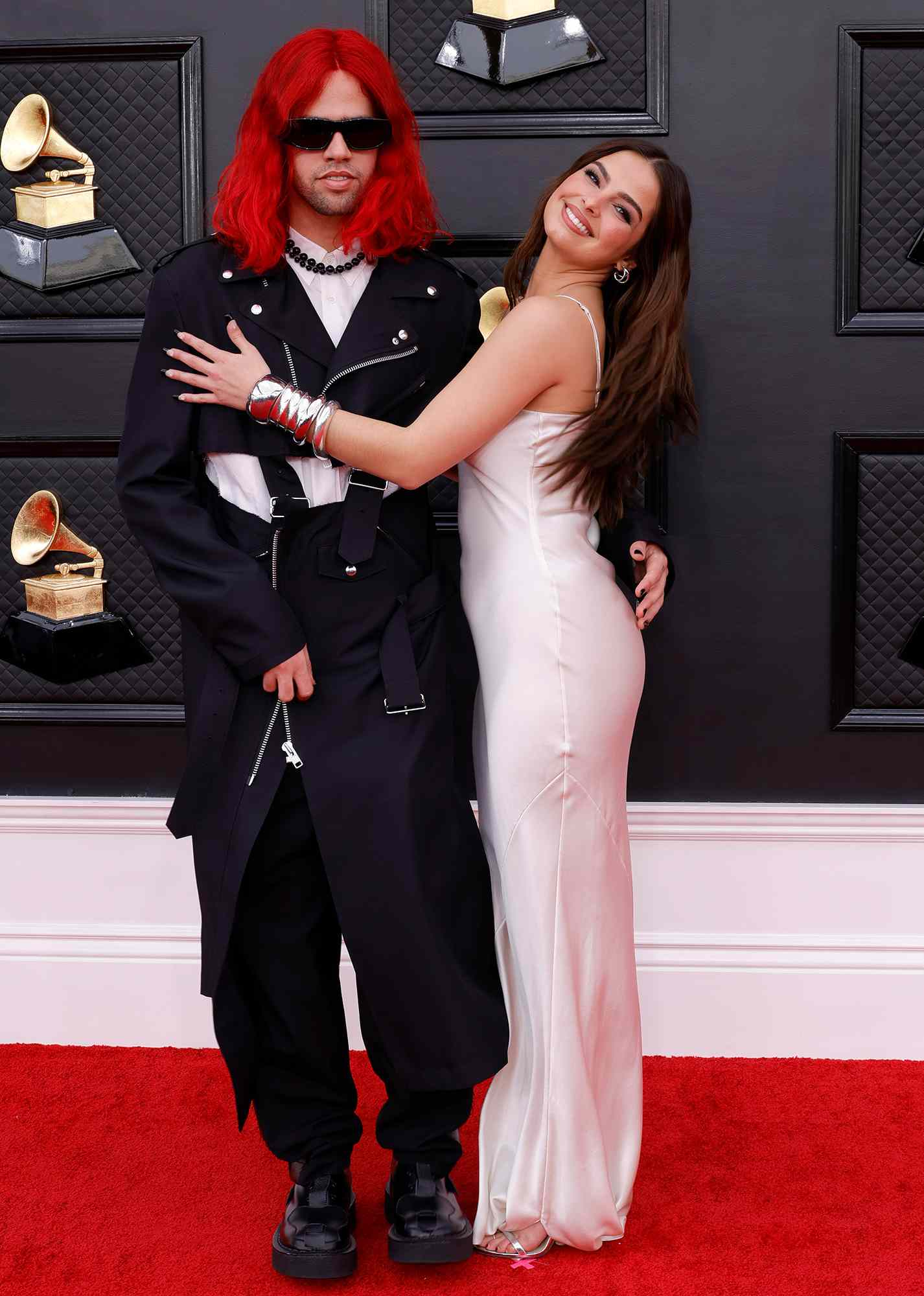 Addison Rae and Omer Fedi attended the Grammys Awards show together.