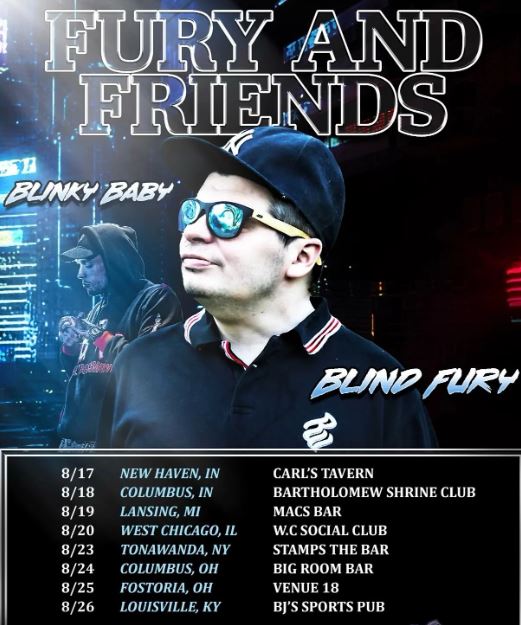 Rapper Blind Fury Announces New Tour
