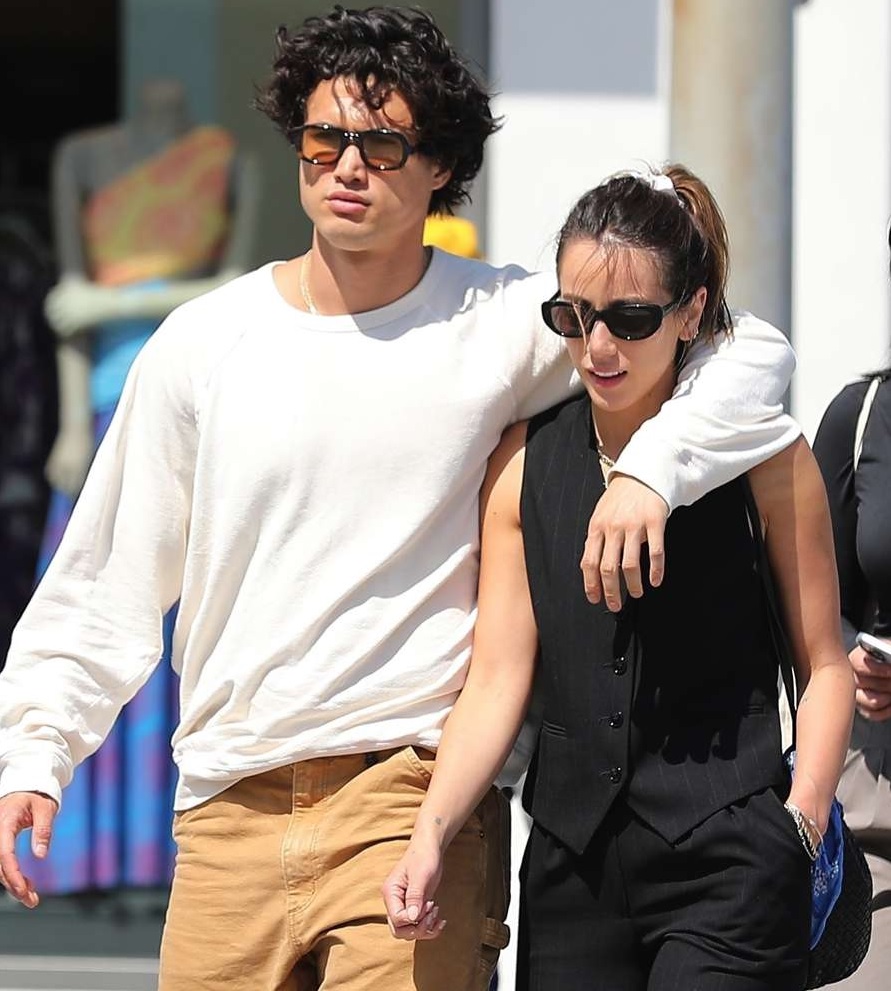 Chloe Bennet and Charles Melton were spotted out shopping in Beverly Hills