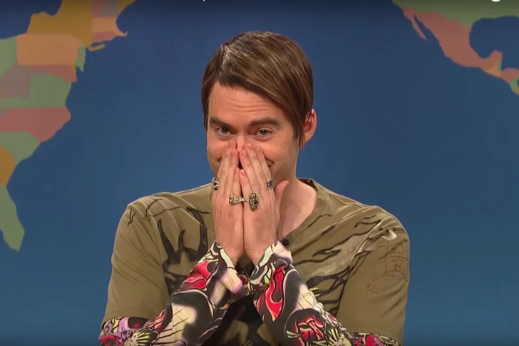 Bill Hader during his time in 'Saturday Night Live'