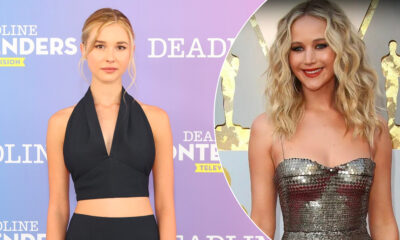 Isabel May and Her Famous Look Alike Jennifer Lawrence