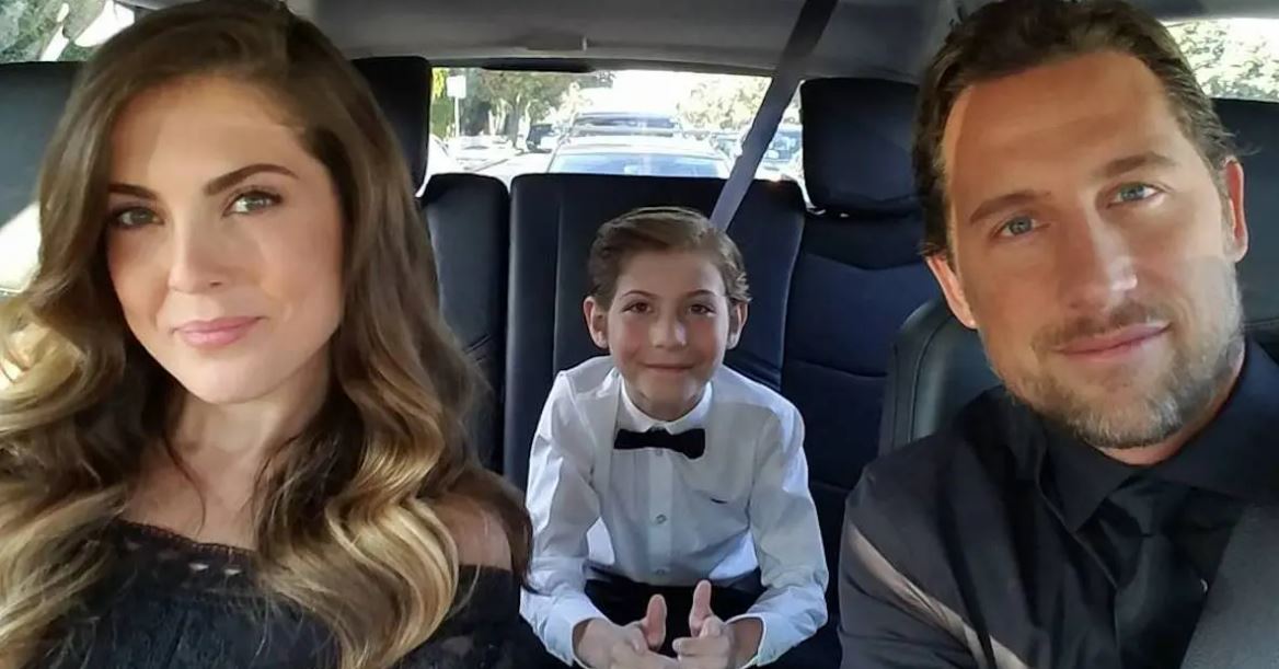 Jacob Tremblay with parents on a spin of 'Take Your Kid to Work'
