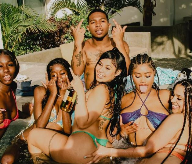 Deshae Frost with his 'girlfriends' not particularly dating any