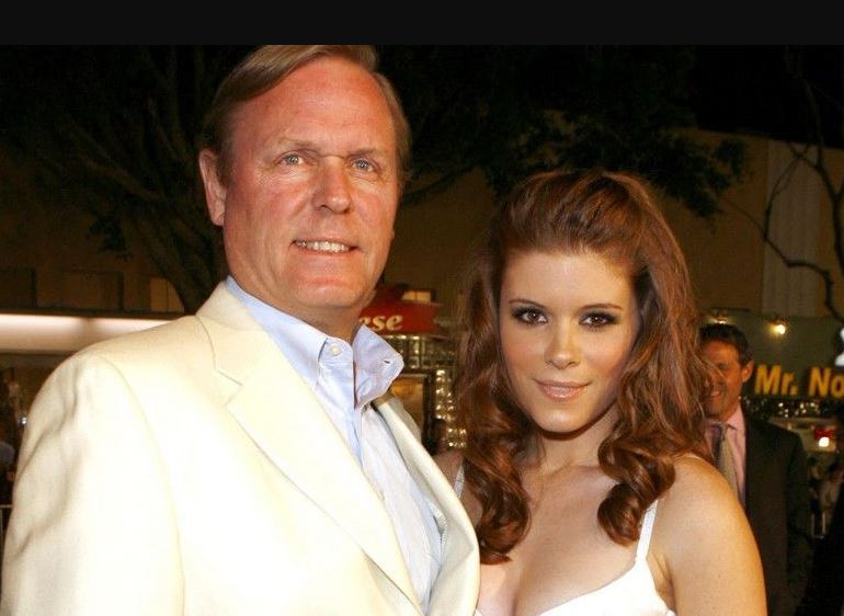 Kate Mara with her father