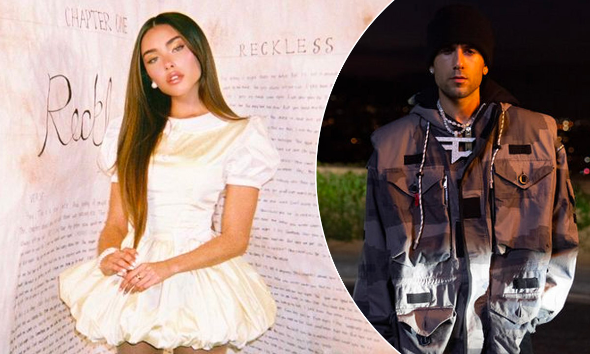 Fans React to a Picture of Madison Beer Sitting on FaZe Kaysan’s Lap