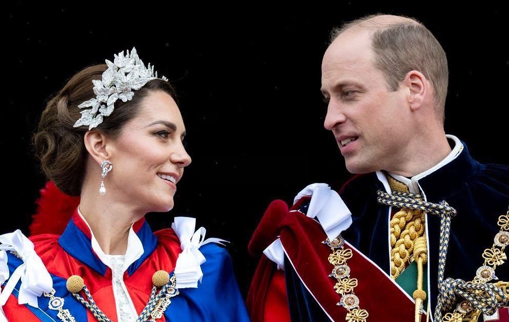 Prince William with Princess Kate