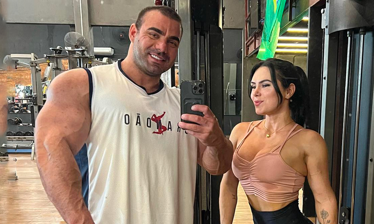 Rafael Brandao Bonded with Wife Karen Ranocchia Brandao over Bodybuilding