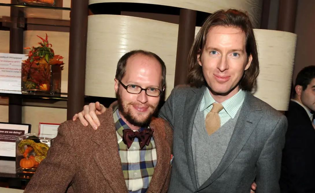 Wes Anderson with his brother Eric Anderson